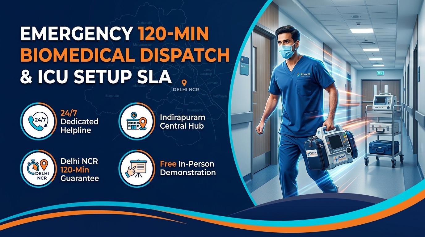 Emergency 120-Min Biomedical Dispatch & ICU Setup SLA