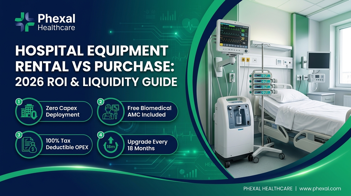 Hospital Equipment Rental vs Purchase: 2026 ROI & Liquidity Guide