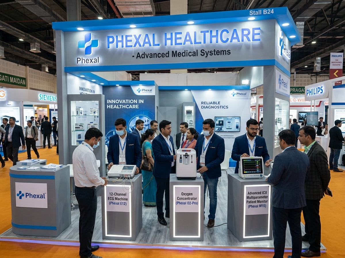 Phexal Healthcare MedTech Expo Exhibition Booth