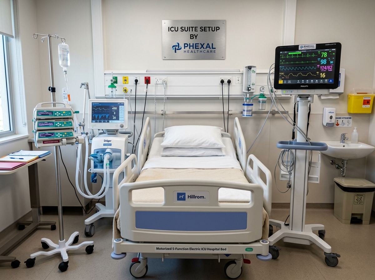 Turnkey Motorized ICU Suite Installation