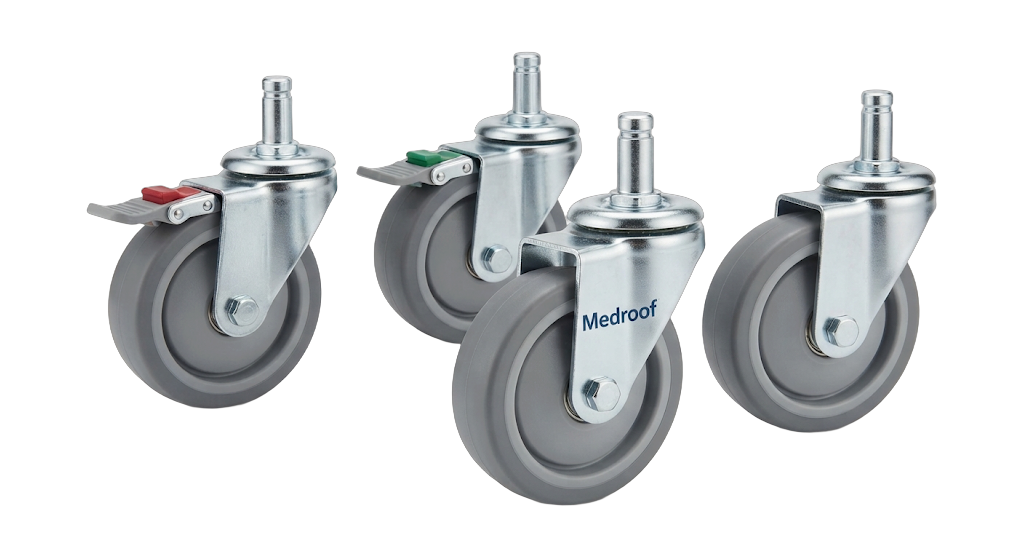 Hospital Bed Wheels (125mm / 150mm Central Locking Castors)