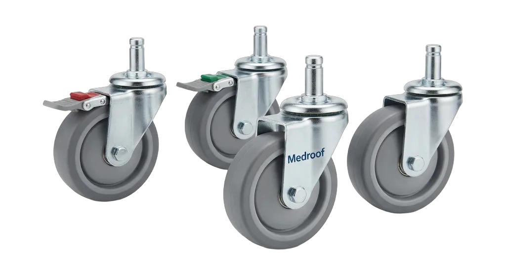 Hospital Bed Wheels (125mm / 150mm Central Locking Castors)