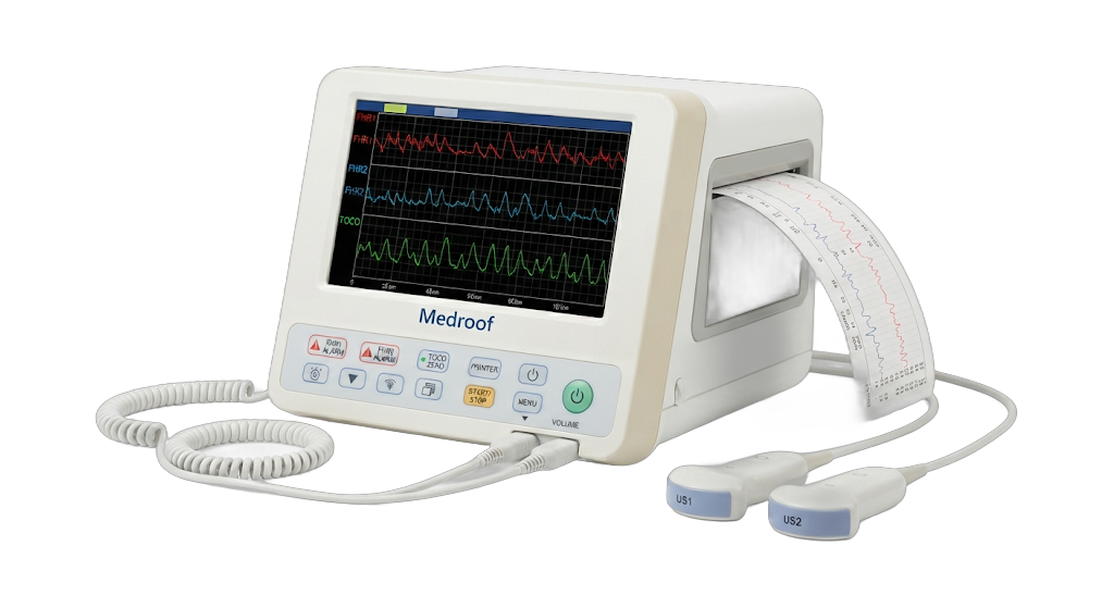 Fetal Monitor (Antepartum Twin FHR & TOCO CTG)