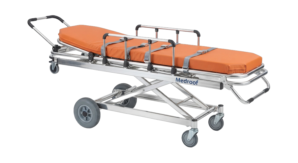 Ambulance Stretcher (Automatic Roll-In Lock)