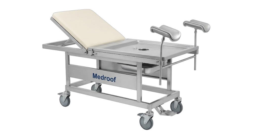 Bed Side Locker (CRCA Steel & SS Top)