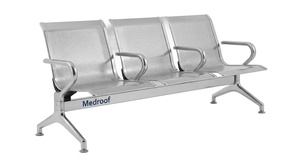 Waiting Chair (3-Seater SS Perforated)