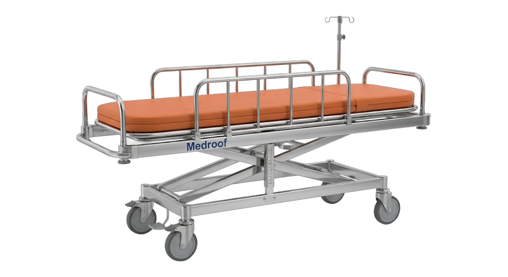 Ambulance Trolley (Stainless Steel Patient Transfer)